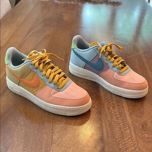 Nike Air Force 1 Low 07 LV8 Next Nature GS Sun Club - Size US 10